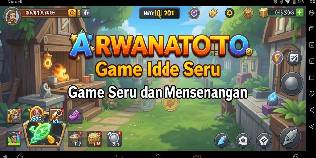 Tampilan gameplay <strong>ARWANATOTO</strong> yang menarik dan menawan.