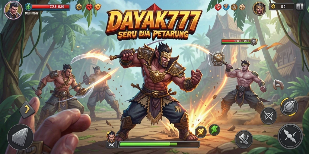 Gameplay menarik dari DAYAK777 dengan pertarungan yang intens.