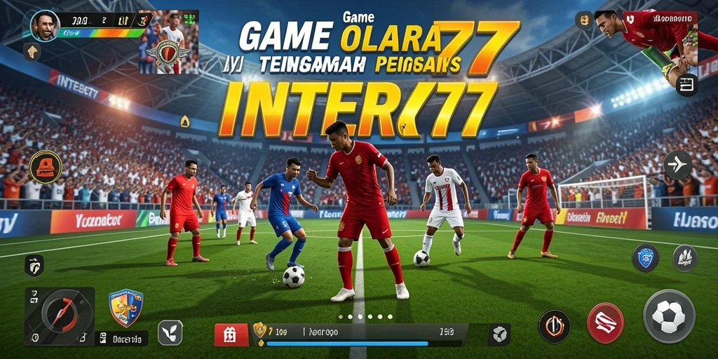 Tampilan menarik dari gameplay olahraga yang seru di INTER77.