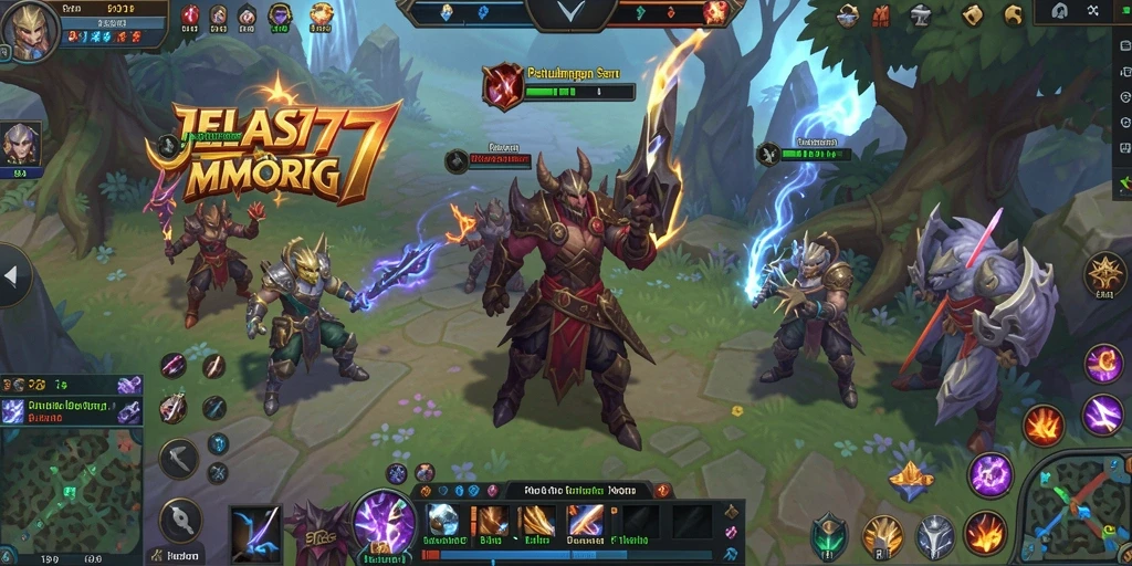 Gameplay seru JELAS777 dengan pertempuran epik dan dunia luas.