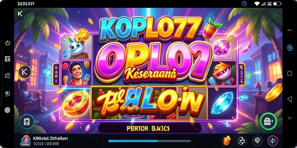 Screenshot KOPLO77 menampilkan gameplay slot yang mengasyikkan.