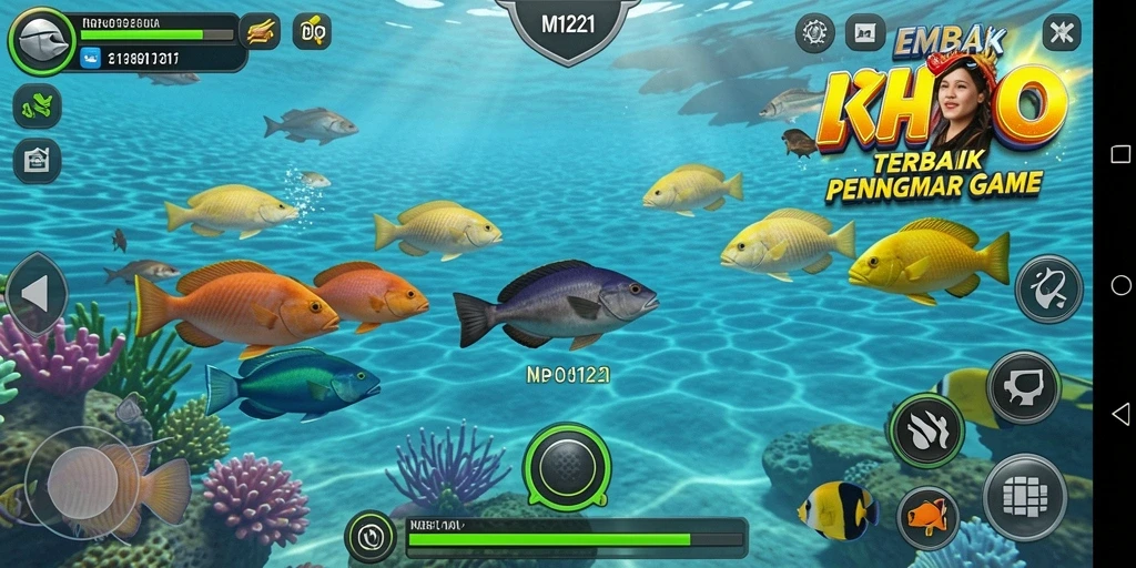 Tampilan gameplay seru Tembak Ikan di MPO1221.