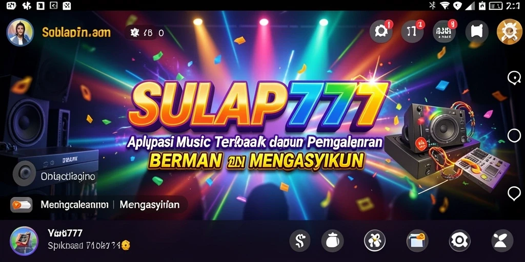 Screenshot utama SULAP777 menunjukkan gameplay interaktif yang menarik.