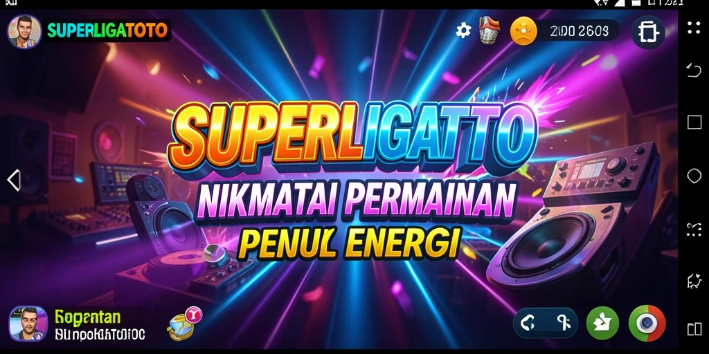 Gameplay menantang dengan irama musik yang enerjik.