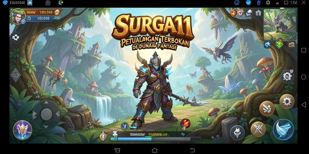 Tangkapan layar dari gameplay SURGA11 menunjukkan eksplorasi dunia terbuka yang mengesankan.