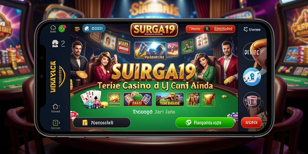 Tampilan gameplay menarik di SURGA19 Live Casino dengan dealer profesional.